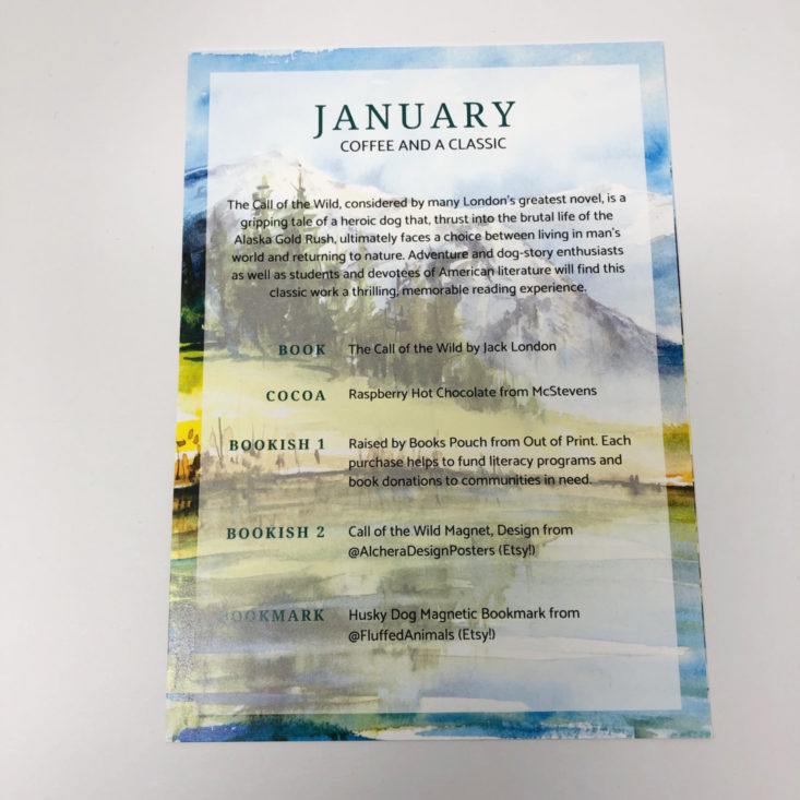 Coffee and a Classic January 2019 - Theme