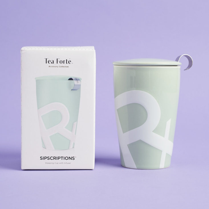 CosmoBox January 2019 tea mug with box