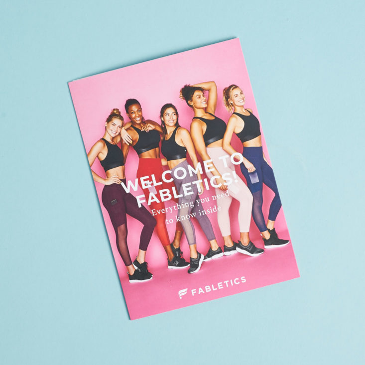 Fabletics February info card