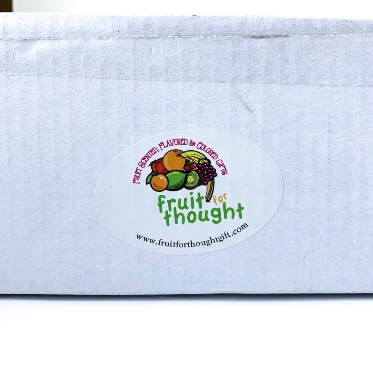 Fruit For Thought “Raspberry White Chocolate” February 2019 - Box