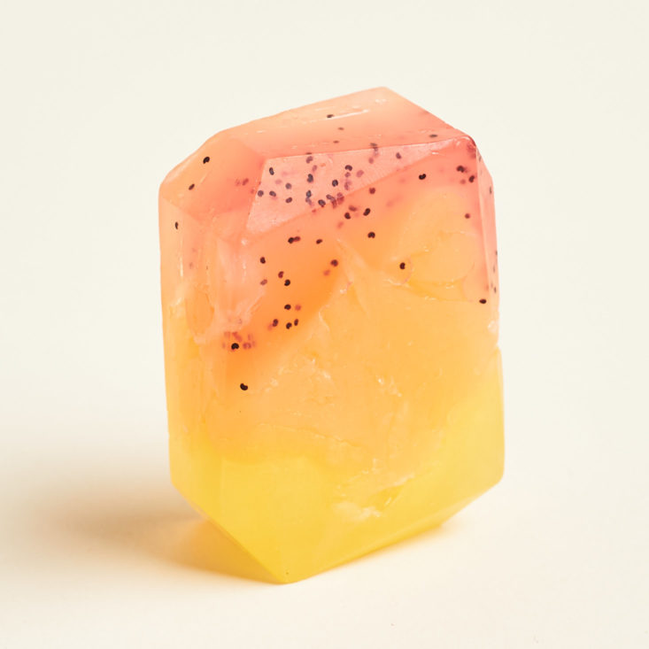 Goddess Provisions February 2019 comet soap front