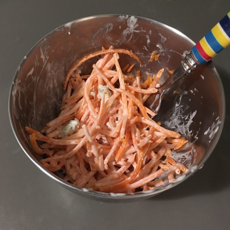 Home Chef Subscription Box Review February 2019 - BUFFALO CARROTS