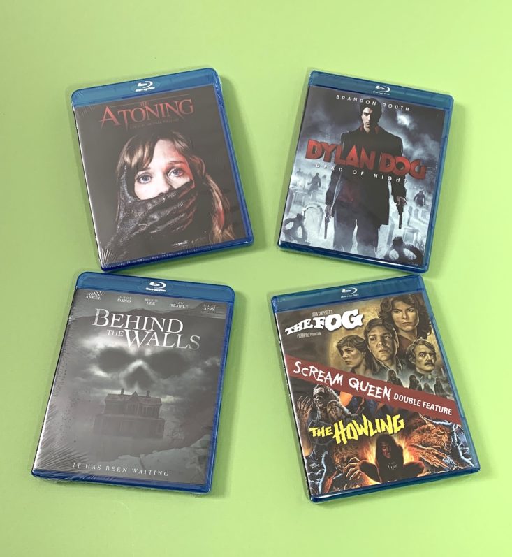 Horror Pack January 2019 - Contents