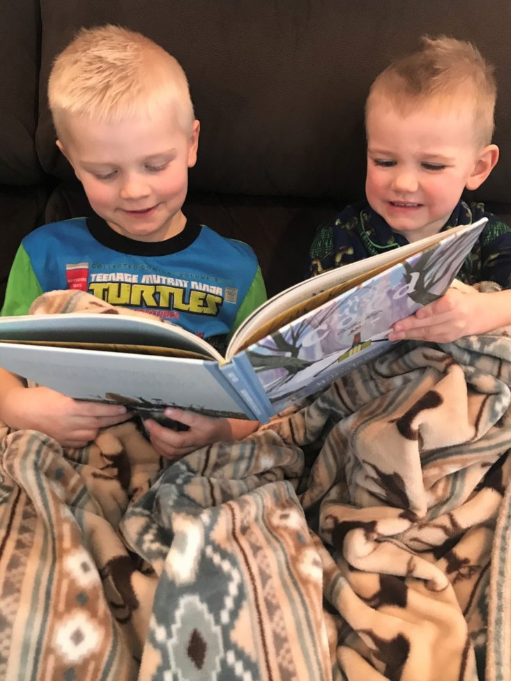 KidArtLit Deluxe January 2019 - Kids Reading Book