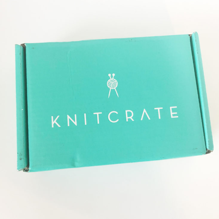 KnitCrate Membership Review February 2019 - Closed Box