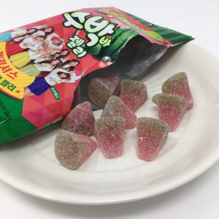 Korean Snacks Box Review February 2019 - SUBAKBA WATERMELON CLOSE