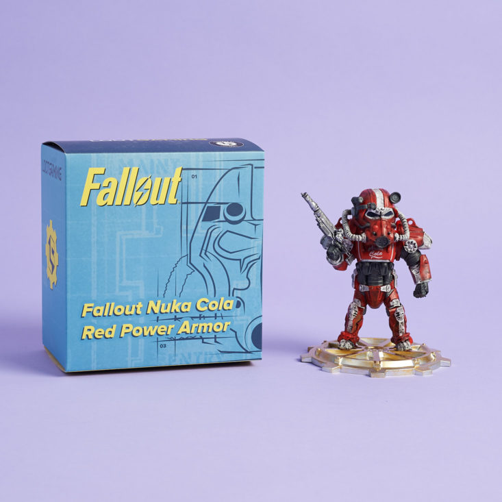Loot Gaming Apocalypse January 2019 fallout statue with box