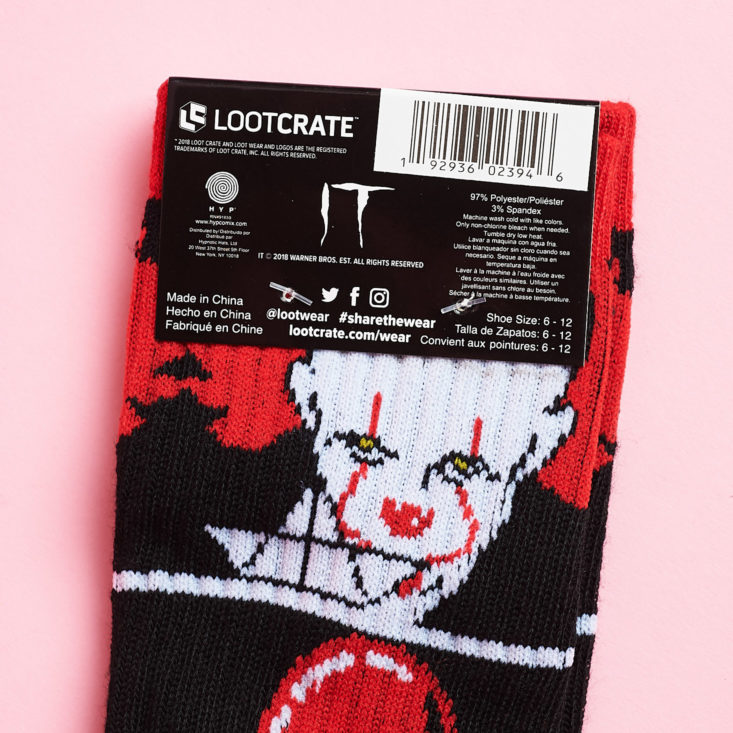 Loot Socks Cursed October 2018 it socks info