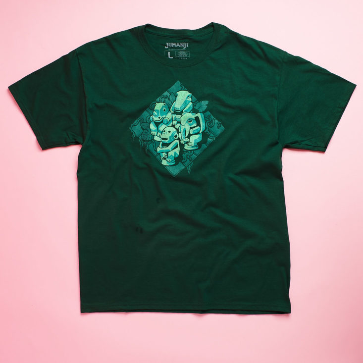 Loot Tees Cursed October 2018 jumanji tshirt