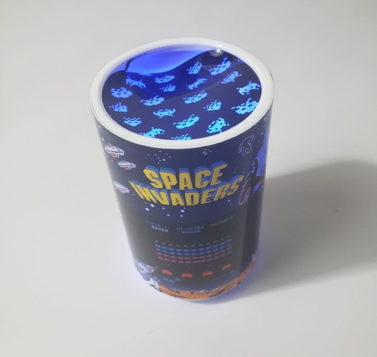 Mini Mystery Box Of Awesome February 2019 - Space Invaders Projection Light 3