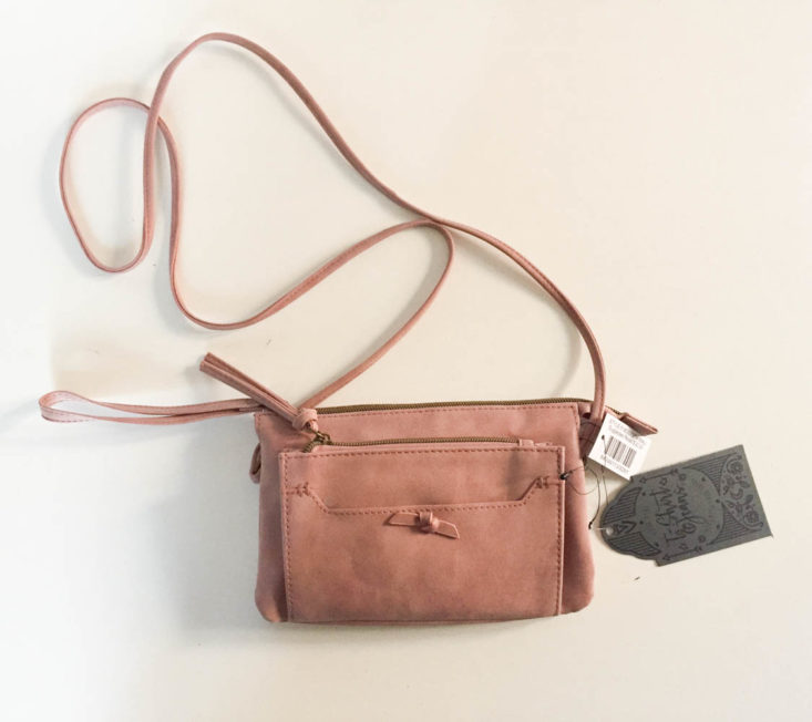 My Fashion Crate January 2019 - Mauve Maria Crossbody Purse Top 1