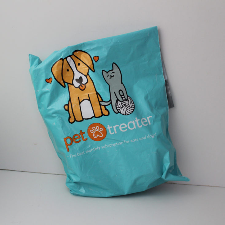 Pet Treater Cat Pack Review February 2019 - Envelope Front