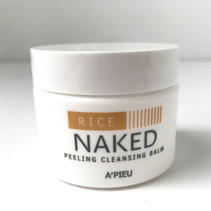 Pink Seoul Plus Box February 2019 - A’Pieu Naked Cleansing Balm Front