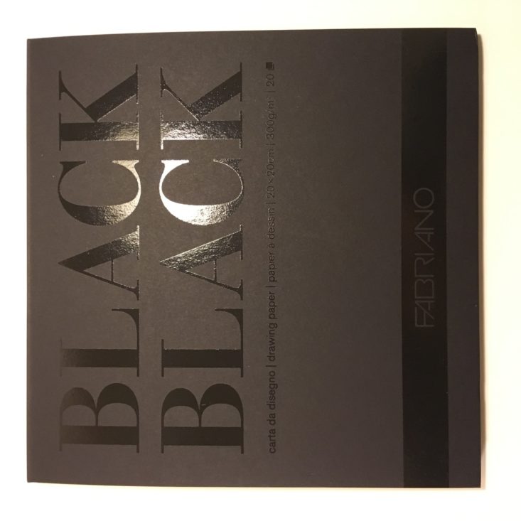 Smart Art Flipbook January 2019 - Fabriano Black Black Pad Top