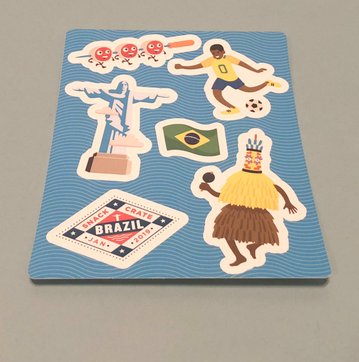 Snack Crate -February 2019 -stickers