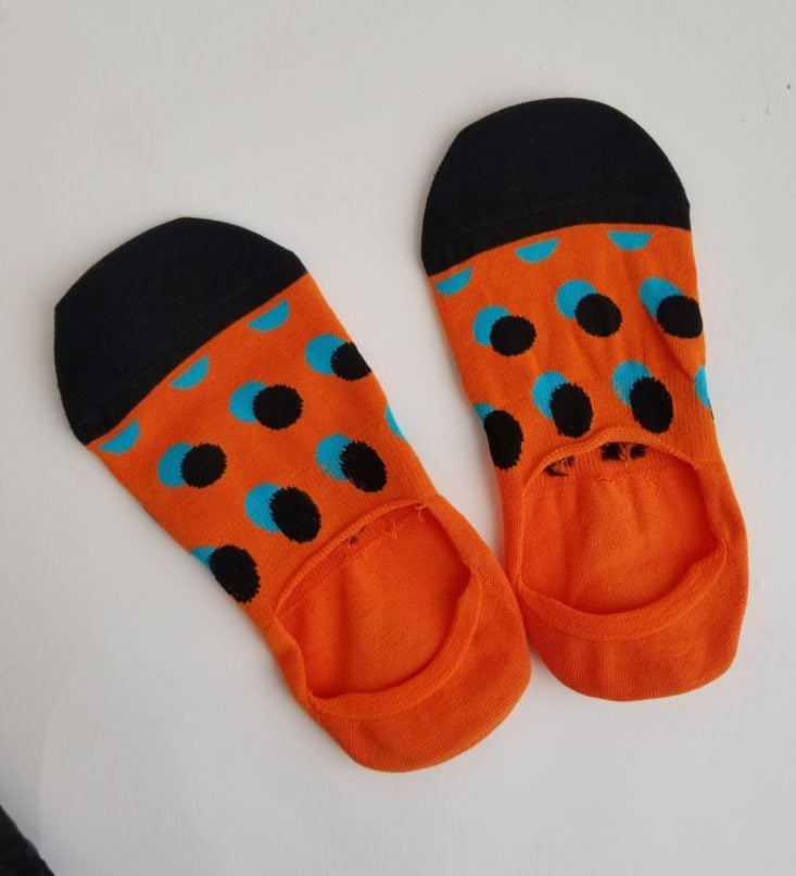 Sock Fancy Women February 2019 orange socks 2