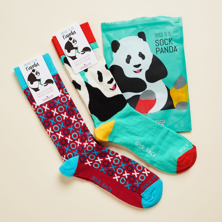Sock Panda Womens January 2019 all contents