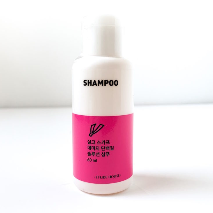 Sooni Mini Box January 2019-Etude House Silk Scarf Damage Shampoo Front