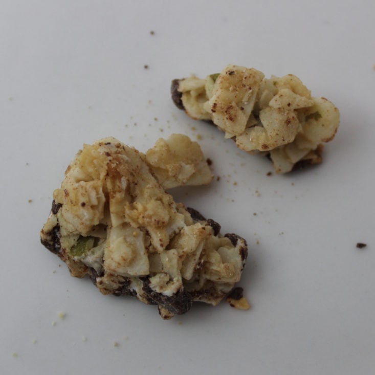 Vegan Cuts Snack February 2019 - Alter Eco Dark Chocolate Coconut Clusters Unpacked
