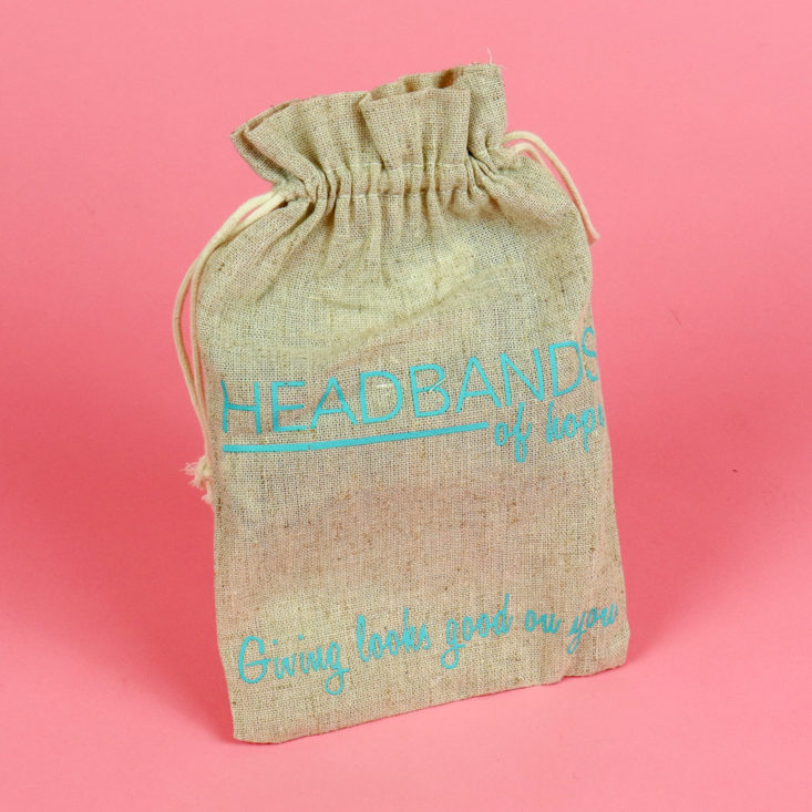 Headbands of Hope pouch