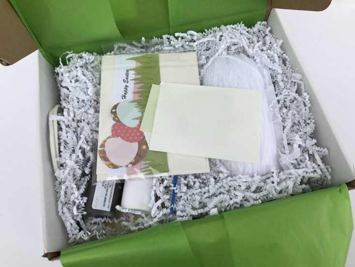 6 Confetti Grace Originial DIY March 2019 - Photo Of All Suppliesin Box