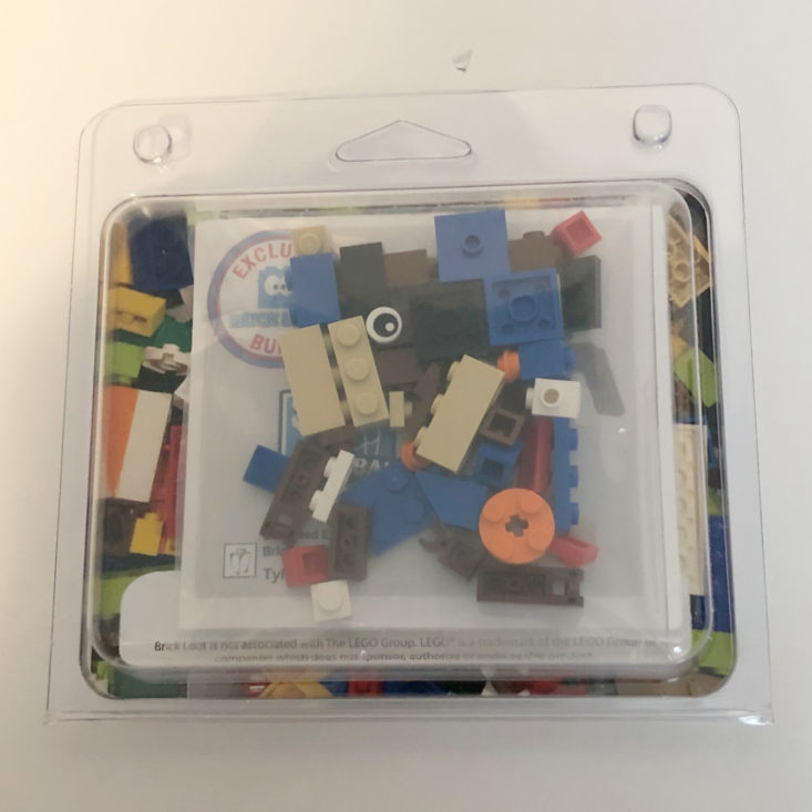 7 Brick Loot March 2019 - Basketball Player 100% LEGO® Build Designed By Tyler Clites