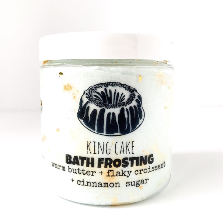 Ahhh Sugar Sugar February 2019 - King Cake Bath Frosting, 8 oz Front