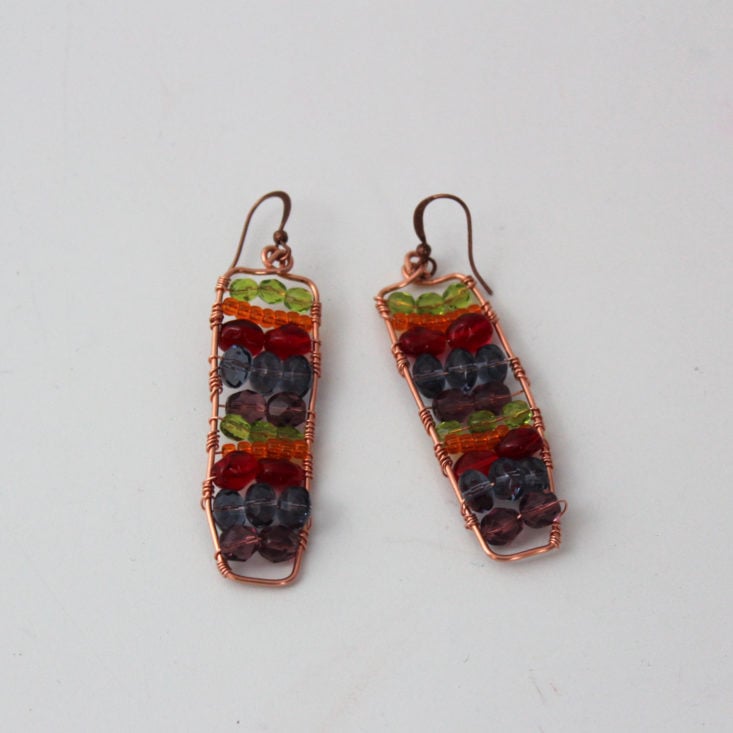Bead Crate March 2019 - Earrings Front
