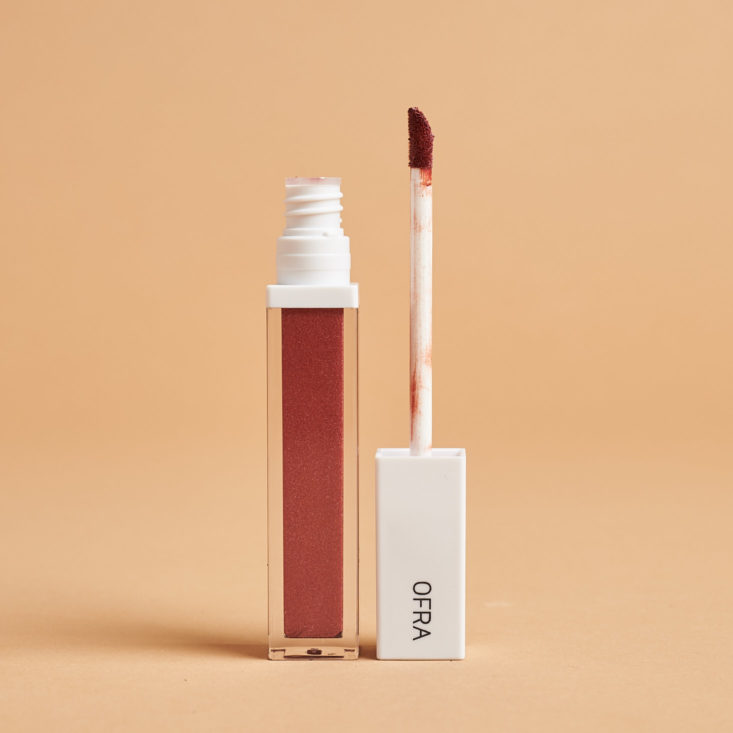 Boxy Charm March 2019 ofra long lasting liquid lipstick open