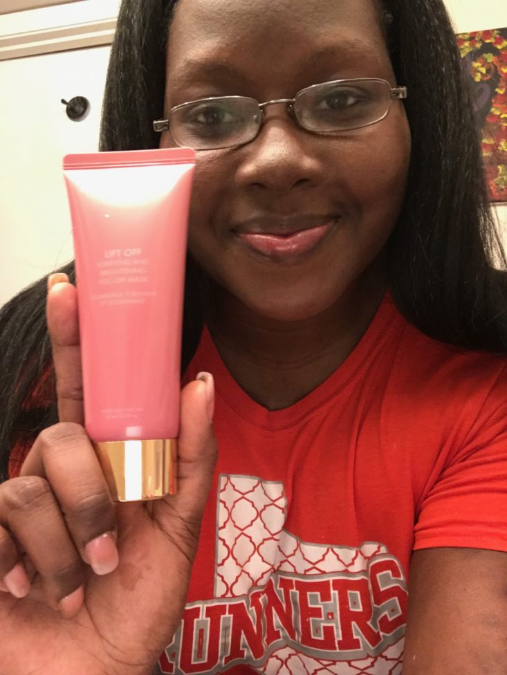 Boxycharm Tutorial March 2019 - Wander Beauty Lift Off Purifying And Brightening Peel Off Mask In Hand Front