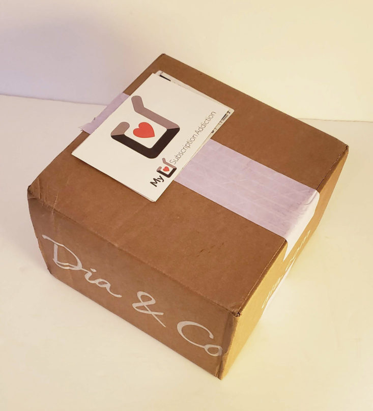 Dia and Co January 2019 - Box Top