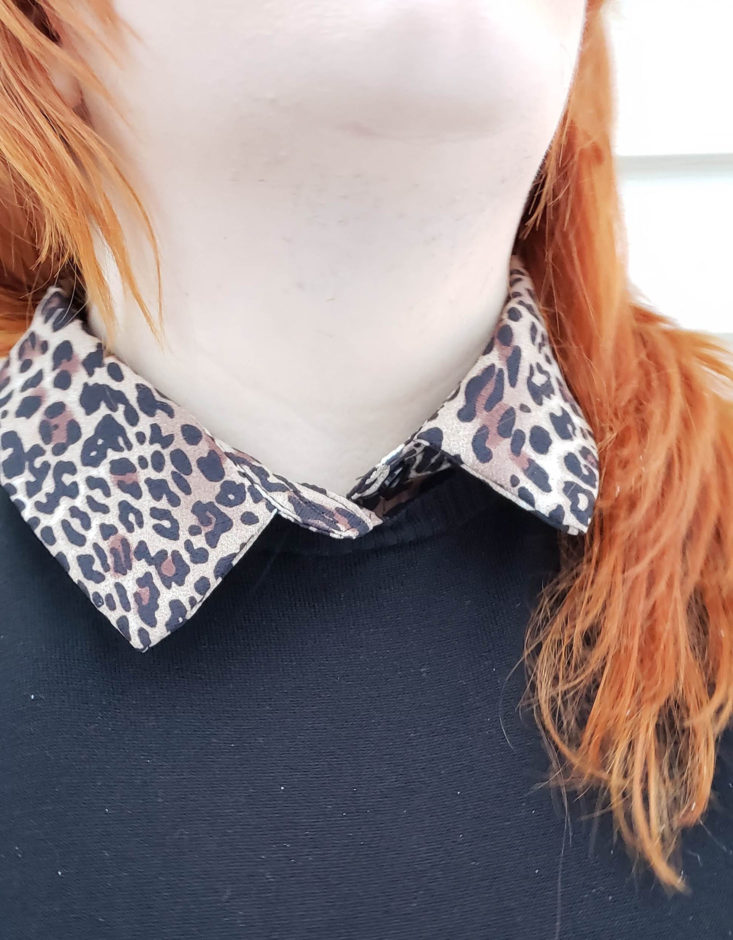 Dia and Co January 2019 - Cary Two Fer Top Collar Front