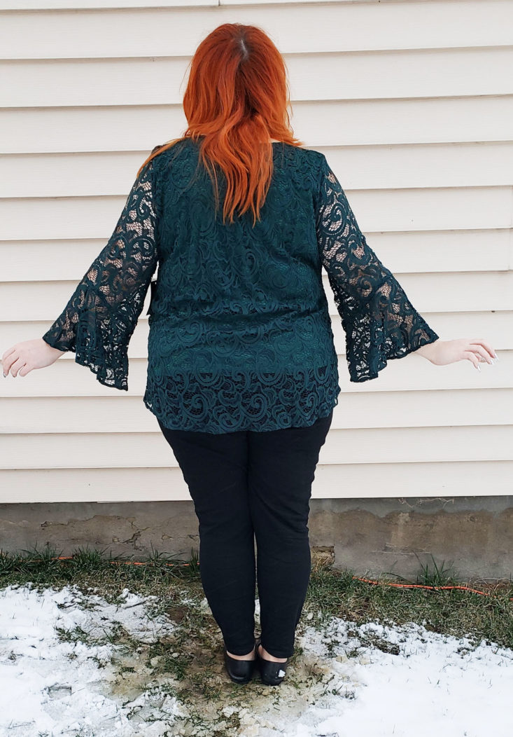 Dia and Co January 2019 - June Lace Top Back