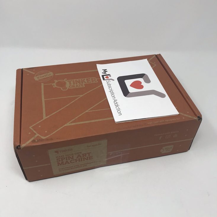 Tinker Crate Review & Coupon - SKETCH MACHINE - Hello Subscription