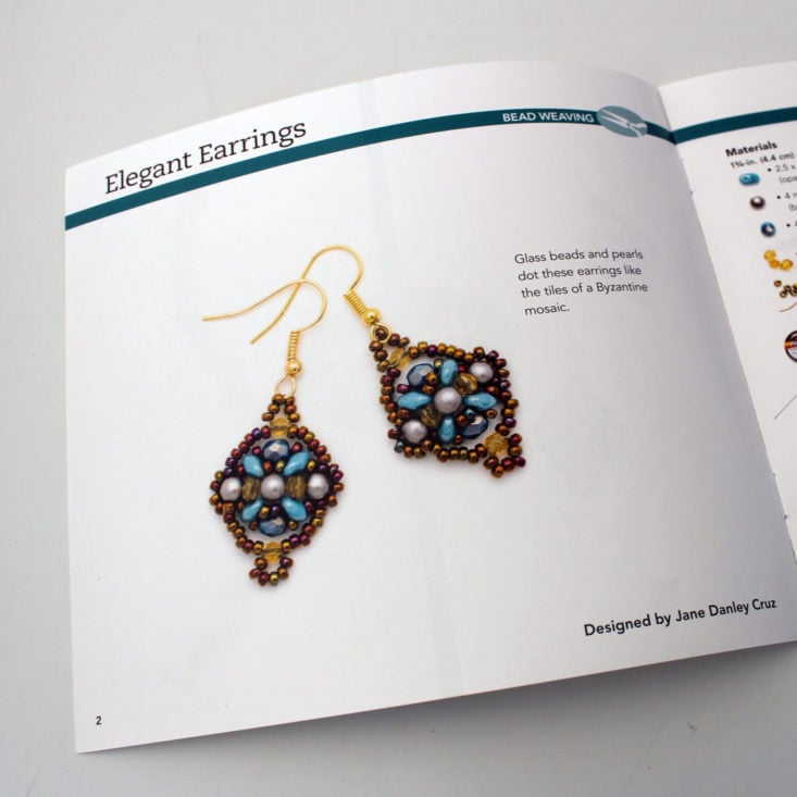 Facet Jewelry Stitching March 2019 - Booklet Top 2