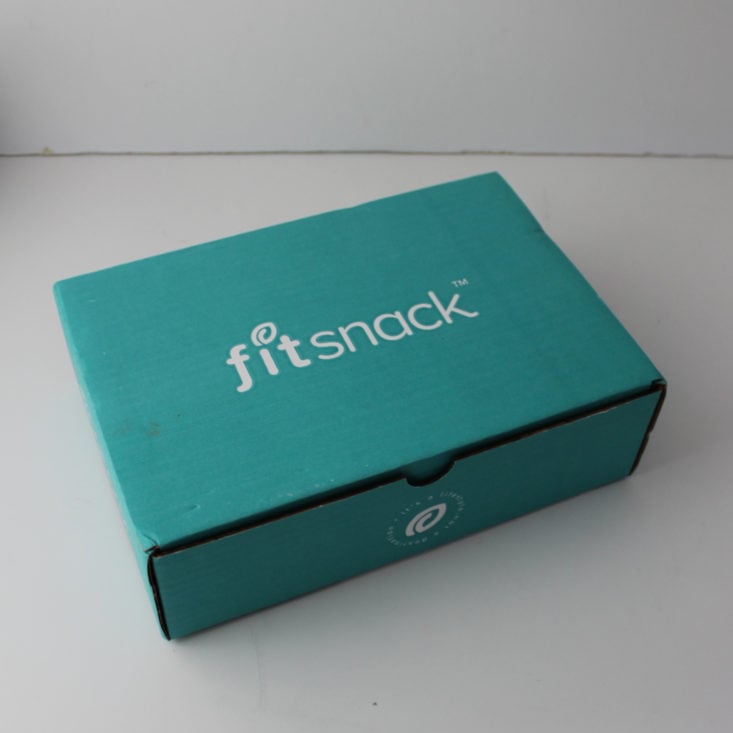 Fit Snack Box Review February 2019 - Box Closed Top