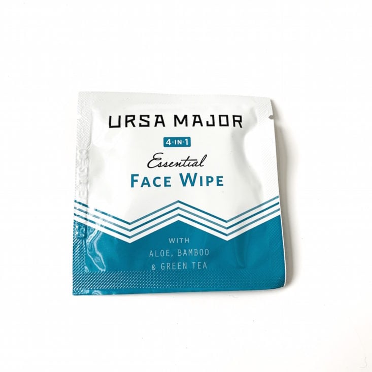 Follain Clean Essentials Kit March 2019 - Ursa Major 4 in 1 Essential Face Wipe Front