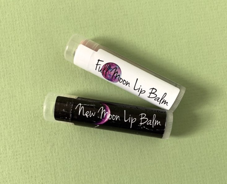Gaia Moon Box March 2019 - Crushed With Love Chapstick Duo Top