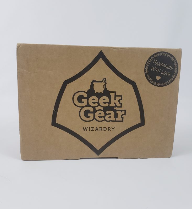 GeekGear World of Wizardry Box February 2019 - Box Top