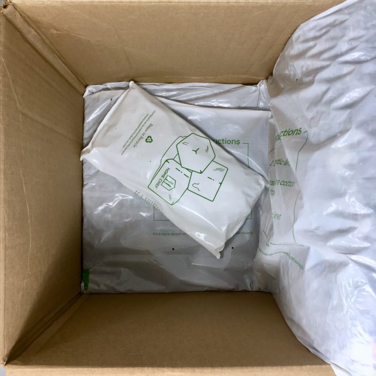 Home Chef Subscription Box Review March 2019 - Box Inside Bottom