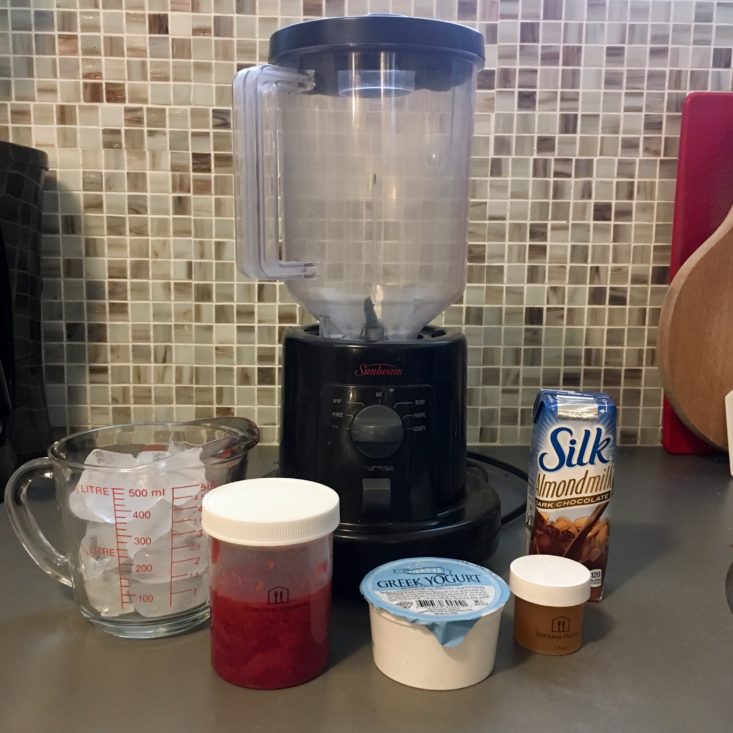 Home Chef Subscription Box Review March 2019 - Smoothie Ingredients Group Shot Front