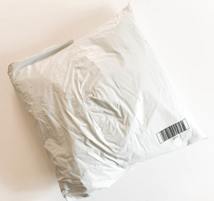 JustFab Subscription Box Review March 2019 - Box Closed Top
