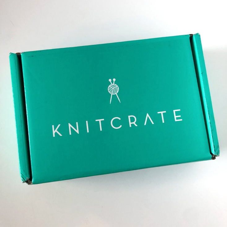 KnitCrate Membership Review March 2019 - Box Closed Top