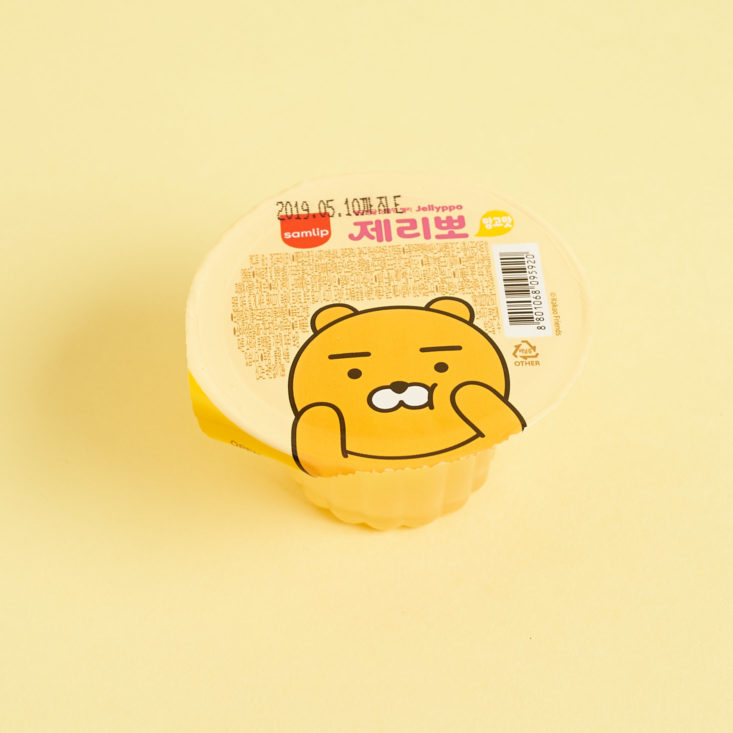 Korean Snack Box bear gel cup
