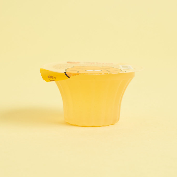 Korean Snack Box bear gel cup side