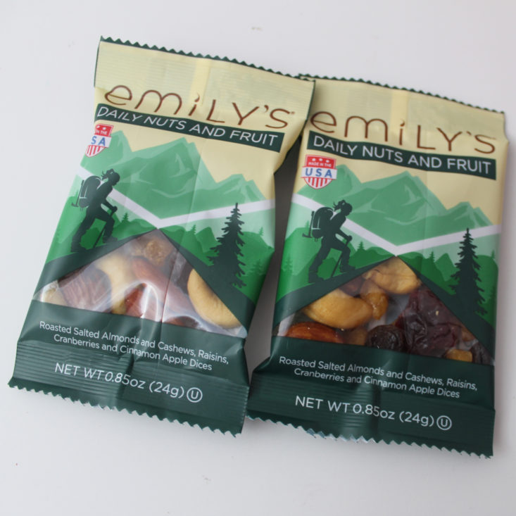 Love with Food March 2019 - Emily’s Daily Nuts and Fruit Package Front