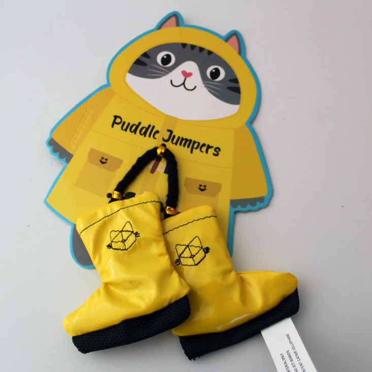 Meowbox March 2019 - Puddle Jumpers Rain Boots Front