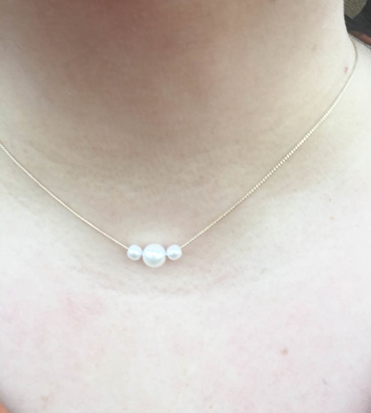 Nadine West Subscription Box March 2019 Review - Jemalma Necklace 3 On Front