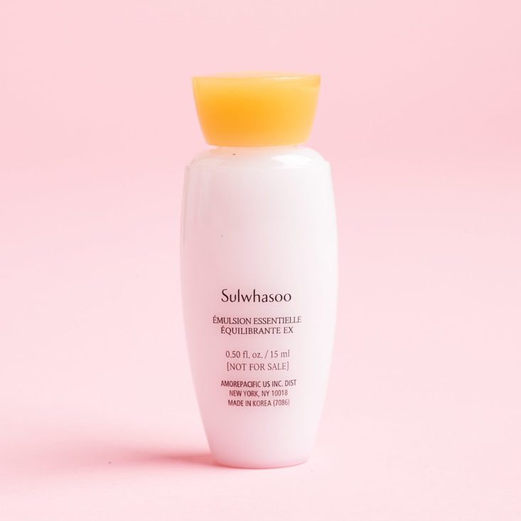 New Beauty Test Tube March 2019 sulwhasoo back