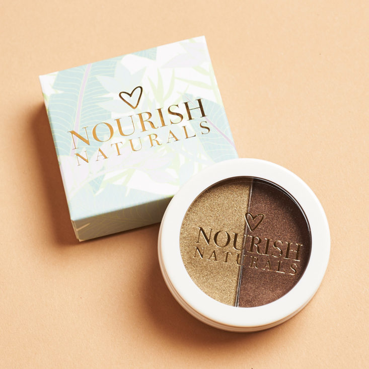 Nourish Beauty Box March 2019 eyeshadow pair